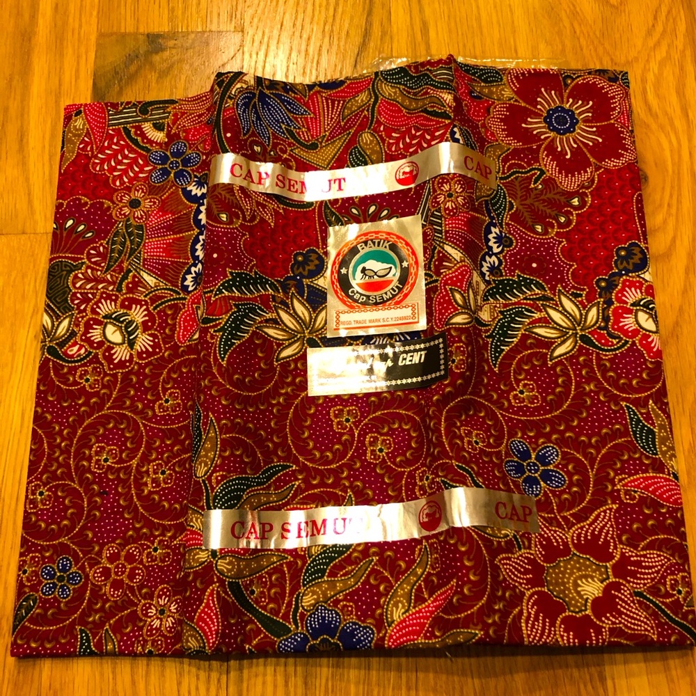 NWT Batik Sarong Cloth